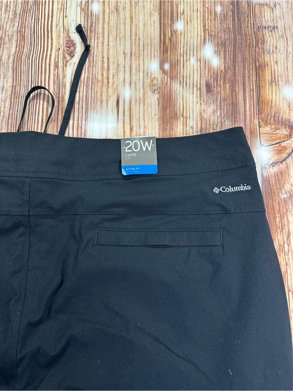 NWT Columbia Women’s Anytime Outdoor Capri Black Size 20W - Picture 6 of 15